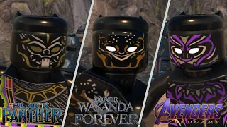 Black Panther From Every LEGO Video Games W / Mods