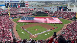 Cincinnati Reds Opening day 2024 (Great American Ballpark)