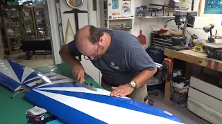 Monokote techniques, applying stripes!