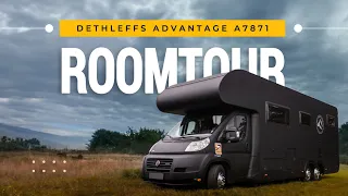 Minimalismus trifft Komfort: Roomtour Wohnmobil Dethleffs Advantage A7871 | 5,5-Tonnen-Doppelachser