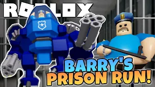 CAN I SURVIVE Barry's Prison Run! (Easy Obby) Roblox