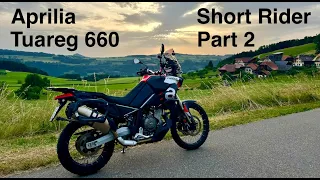 Aprilia Tuareg 660 for short rider | part 2