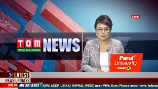 LIVE | TOM TV  9:00 PM MANIPURI NEWS, 17 MAPRIL  2023