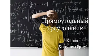 Прямоугольный треугольник. Мерзляк 7 класс. Теория + Практика № 426, 428, 429, 431.