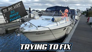Attempting to DIY FIX Various Faults on a 1990s BOAT