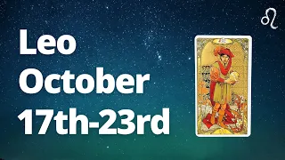 LEO - FORTUNE FAVORS THE BOLD! You Won't Believe THIS Message! October 17th - 23rd Tarot Reading