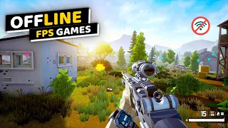 Top 15 Best OFFLINE FPS Games for Android & iOS 2023