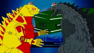 Godzilla Earth vs MECHAGODZILLA - Meme Coffin Dance Song Megamix (Cover)