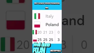 Italy vs Poland Men's European Volleyball Championship Final 16.09.23