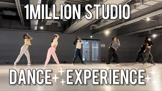 We took a dance class at the 1MILLION DANCE STUDIO in Seoul, SOUTH KOREA!