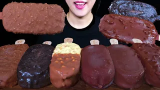 ASMR MUKBANG｜CHOCOLATE ICE CREAM DESSERT MAGNUM, OREO CHOCOLATE DESSERT 초코 아이스크림 먹방 EATING SOUNDS