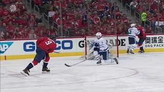 Ovechkin makes Leafs pay for leaving him wide open in his favourite spot