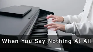 When You Say Nothing At All (Piano Cover by Riyandi Kusuma)