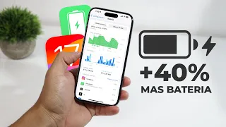 Ajustes para AHORRAR BATERÍA en tu iPhone ( Solución )🔋