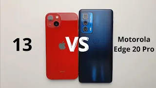 Iphone 13 vs Motorola Edge 20 Pro SPEED TEST