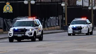 Responding - x2 R.C.M.P. Ford Explorer & Taurus - Ottawa, ON