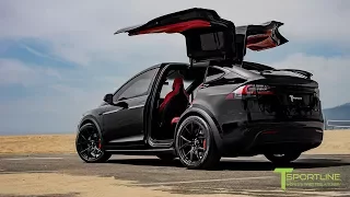 Tesla Model X P100D Black: Fully Customized Exterior & Interior