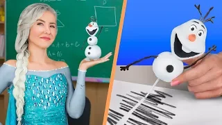 Principesse Disney a Scuola! / 10 Idee Divertenti Per Creare il Tuo Originale Materiale Scolastico