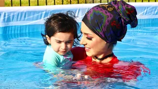 BABY SIERRA Goes SWIMMING For The FIRST TIME