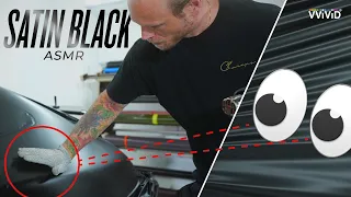 (Satisfying) Satin Black Wrap Process | @CKWraps | ASMR
