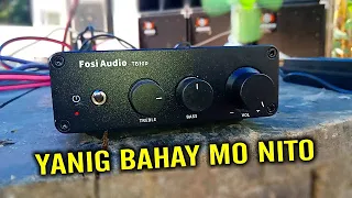 Testing FOSI AUDIO TB10D AMPLIFIER - loaded 4 na speakers na 10 inches