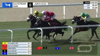 Gulfstream Park Carrera 8 - 6 de Junio 2024