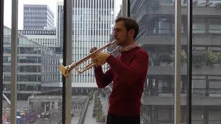 Alex Brain plays Abblasen Fanfare