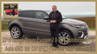 2016 Range Rover Evoque 2 0 TD4 Autobiography Auto 4WD 5dr DS16FZT | Review And Test Drive