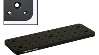 4" x 12" x 1/2" Aluminum Optical Breadboard - SAB041