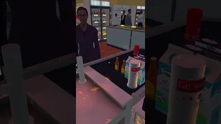 Бабуля Отжигает #supermarket #supermarketsimulator #delimour