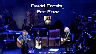 David Crosby performs For Free as part of California Sage 2 at the Theater at the Ace Hotel 07-03-19