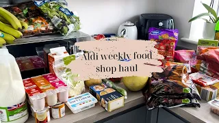 Aldi weekly food shop haul | Family of 4 UK