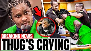 Young Thug SCREAMS Seeing Lil Wayne SNITCH ON HIM! - YSL RICO Case