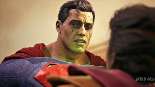 Superman Kills Wonder Woman Scene 4K ULTRA HD Suicide Squad Kill The Justice League