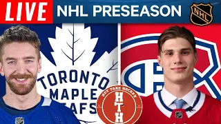 Montreal Canadiens vs Toronto Maple Leafs LIVE | NHL PRESEASON Hockey 2022 Stream Coverage