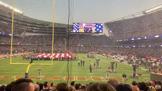Chicago Bears vs Green Bay Packers 2019 Opening Night National Anthem