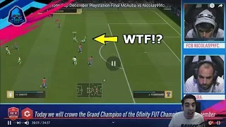 WTF IS THIS EA!? - MOAUBA VS NICOLAS99FC - GAMEPLAY ANALYSIS (LEG 2) - FIFA 19 ULTIMATE TEAM