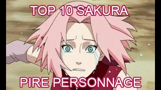 TOP 10 DES RAISONS POUR LESQUELLES SAKURA EST LE PIRE PERSONNAGE DE MANGA