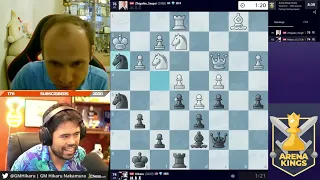 ПУСКАЙ В ШОКЕ ПОСИДИТ НЕМНОЖКО! // GM СЕРГЕЙ ЖИГАЛКО vs GM ХИКАРУ НАКАМУРА