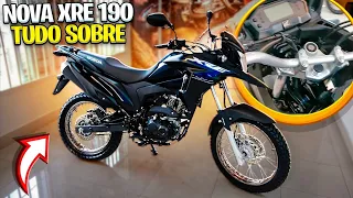 NOVA HONDA XRE 190 ABS 2021 | TUDO SOBRE A NOVA XRE 190 ABS 2021!