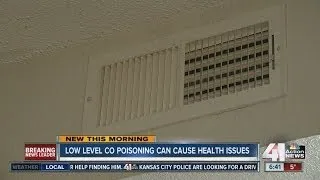 Low-level CO poisoning can cause health issues