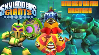 Skylanders Giants Alpha - Early and Unused Enemy Showcase