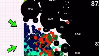 ✅ The Destruction King - AGARIO MOBILE | 6K SPECIAL | BLACK SKIN | CLEAN POPSPLIT/ CANNONSPLIT