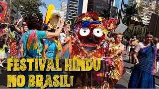 FESTIVAL HINDU NO BRASIL |  RATHA YATRA