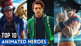 Top 10 Most Powerful Animated Heroes | Animated Heroes We Want To See In Marvel Or Live Action
