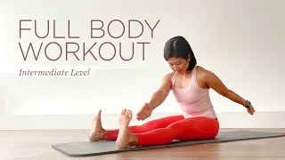 30 min Full Body Workout - Intermediate Pilates Class