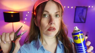 ASMR FIXING ROBOT personal attention roleplay