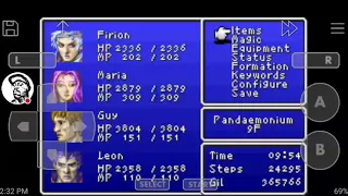 Final Fantasy Dawn of Souls: Final Fantasy 2 (GBA) Final boss | The Emperor + Ending