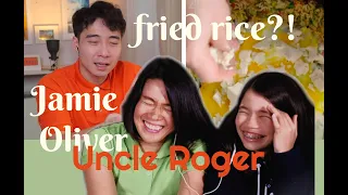 FILIPINO HOME COOKS REACT to Uncle Roger HATE Jamie Oliver Egg Silken Tofu Fried Rice