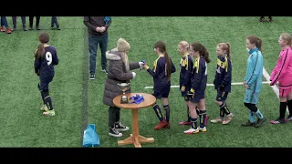 Thistle Girls U13 winners of the Rachel McLaughlan League